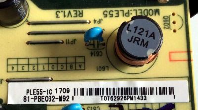 KIT DE TARJETAS PARA TV TCL / NUMERO DE PARTE MAIN T8-28NA3R-MA1 / 40-UX3801-MAB2HG / V8-UX38001-LF1V028 / FUENTE 81-PBE032-M92 / PLE585 / CEM-1 / (CCP508) / E249823 / PLE55-1C / PANEL LVW320CS0T / MODELOS 32S305 / 32S301 / 32S301LCAA / 32S305TEAA - Imagen 2